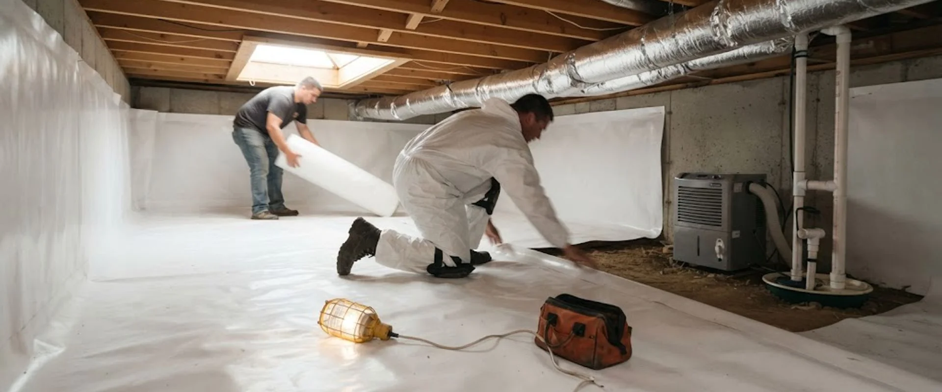 Crawl Space Waterproofing