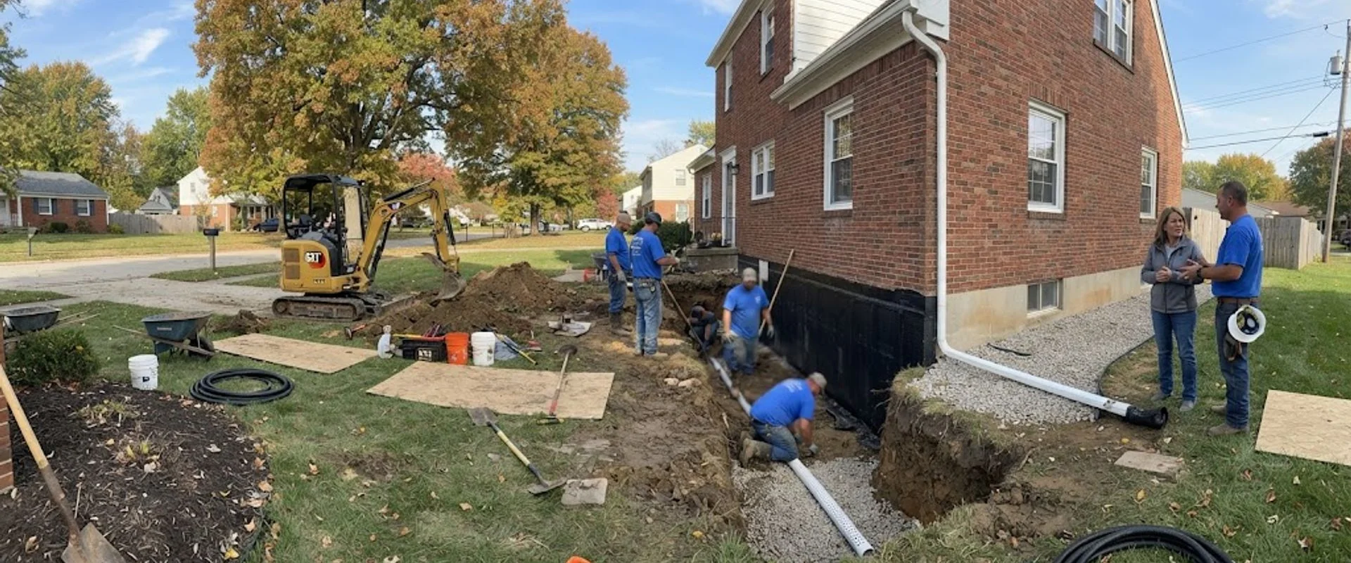 Exterior Waterproofing & Drainage